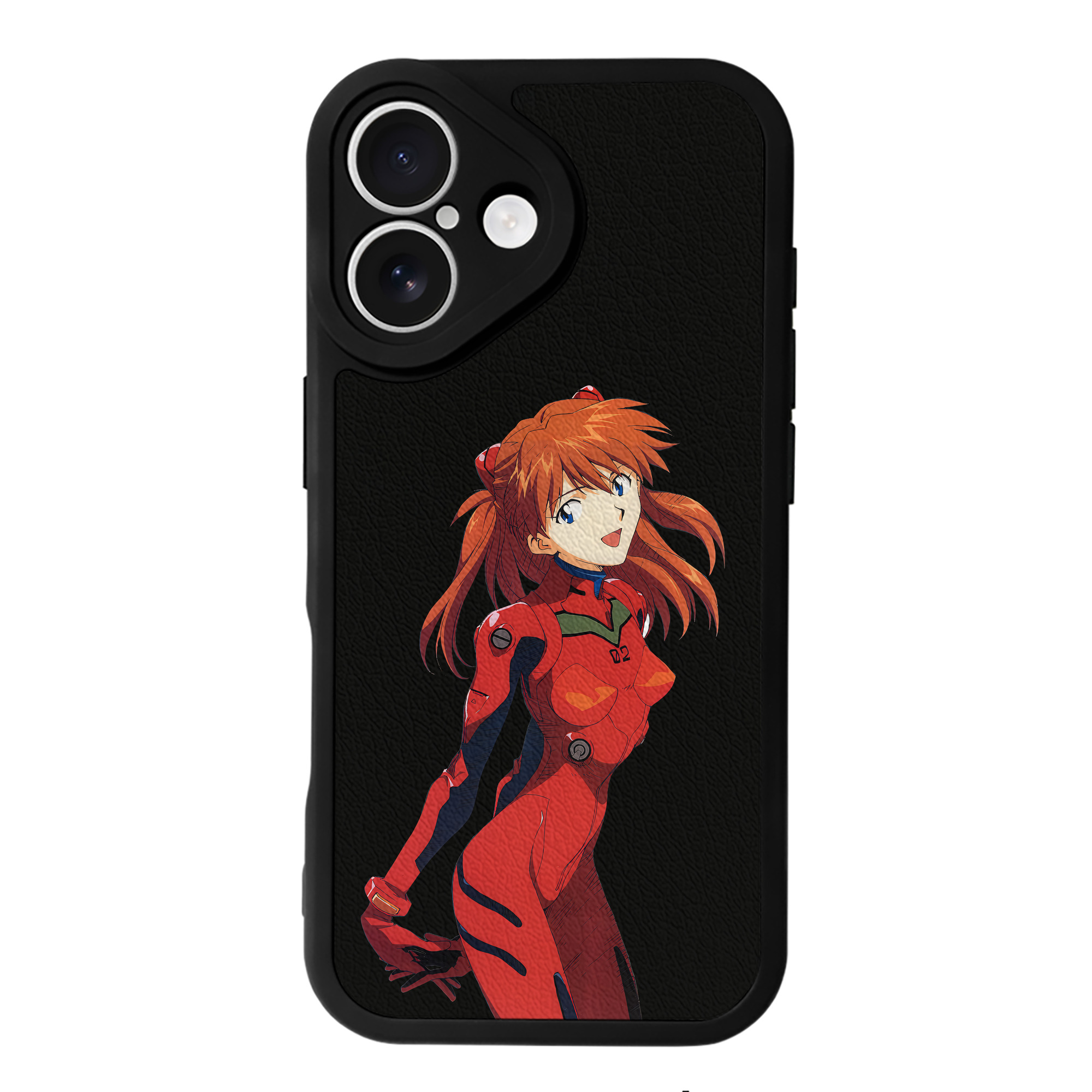 （画像用） EVA 新世紀エヴァンゲリオン 【iPhone 16シリーズ対応】シリコンスマホケース（レザー調） 材質：シリコン